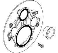 Ideal Standard rosace Ideal Standard , pour bras de bain., plat A860897NU