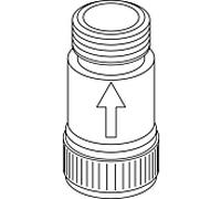 Ideal Standard RV G3 / 8 DW15, chromé A962140AA