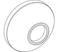 Ideal Standard S Ideal Standard , paire, 57 mm, chrome A963492AA