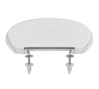 Ideal Standard San Remo Universal abattant WC, ovale classique - Blanc | Abattant WC universel adapté aux WC standard, K705301