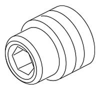 Ideal Standard sans tête match0 avec goupille M6X8 F960985NU