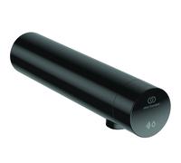 Ideal Standard capteur capteur de débit mural mitigeur lavabo A7560B3 sans mélange, fonctionnement sur pile, noir onyx