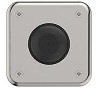 Ideal Standard Septa Pro bouton WC R0138MY 120x35x120mm, pour commande au pied, pneumatique, acier brossé