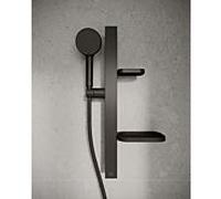 Ideal Standard Set de douche Idealrain Alu+ BD586XG 600mm, douchette 2 fonctions 100mm, noir soie