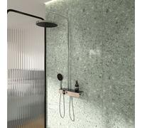 Ideal Standard Solos Colonne de douche en applique avec mitigeur thermostatique, A7882AA,