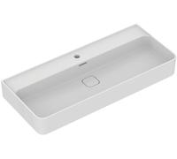 Ideal Standard Lavabo Strada II T300201 100 x 43 cm rectangulaire avec trop-plein blanc brillant