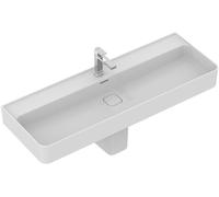 Ideal Standard Lavabo rectangulaire Strada II T300601 120x43 cm 1 trou trop-plein Blanc brillant