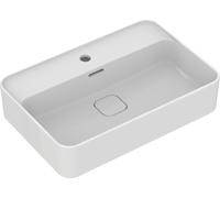 Ideal Standard Strada II vasque à poser T2998MA 60 x 17,5 x 40 cm, avec trop-plein, avec trou pour robinetterie, blanc avec Ideal Plus