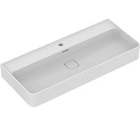 Ideal Standard Strada II lavabo pour meuble 1000mm, 1 trou pour robinet, avec trop-plein, poli, T364601, Couleur: Blanc