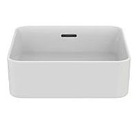 Ideal Standard Strada II vasque à poser T296301 carré, 40 x 18 x 40 cm, avec trop-plein, blanc