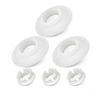Ideal Standard SV01967 Joints d'étanchéité de rechange en silicone pour soupape de vidange WC compatible avec joint d'étanchéité longue durée Blanc