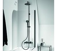 Ideal Standard Système de douche Cerafine O BC749XG avec mitigeur de douche, douchette, noir soie