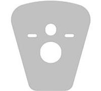 Ideal Standard Tapis d'isolation acoustique ProSys R017467 pour insertion entre le corps en céramique et la paroi de montage