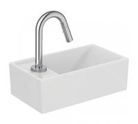 Ideal Standard Tempo ensemble de lave-mains céramique 37x21cm trou de robinetterie à gauche blanc e2134aa
