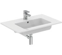 Ideal Standard Lavabo Eurovit 55 x 45 cm, avec trop-plein et trou de robinetterie, blanc E053501