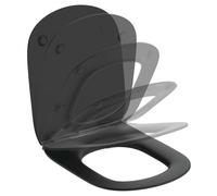 Ideal Standard Tesi - Abattant WC ultra plat, softclose,noir T3527V3