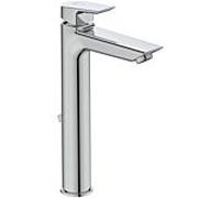Ideal Standard Tesi mitigeur lavabo A6574AA chromé , BlueStart, avec garniture de vidage , socket surélevée