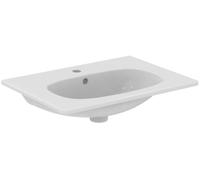 Ideal Standard Tesi lavabo 62.5x45 cm rectangulaire classique-de meuble-avec plateau blanc brillant T351001