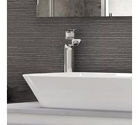 Ideal Standard Tesi mitigeur lavabo A6575AA chromé , avec socle étendu, sans jeu de déchets