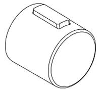 Ideal Standard thermostat Ideal Standard impression, chromée F960952AA
