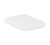 Ideal Standard - Abattant WC Tonic K706501 - Descente amortie, charnières inox, blanc