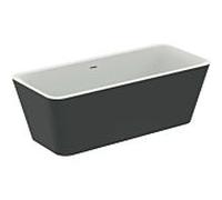 Ideal Standard Tonic II en forme de corps K8725V3, ensemble de vidage et trop-plein, avec garniture de vidage , noir