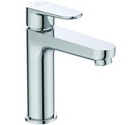 Mitigeur lavabo avec manette extensible et vidage relevable TYRIA - Chrome - Standard idéal
