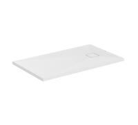 Ideal Standard receveur de douche Ultra Flat Evo T5440FO 1200 x 700 x 35 mm, blanc soie, rectangulaire , évacuation sur le côté court