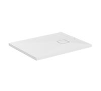 Receveur de douche Ideal Standard Ultra Flat Evo T5446FO 900 x 700 x 35 mm, blanc soie, rectangulaire , bonde sur le côté court