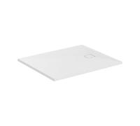 Ideal Standard receveur de douche Ultra Flat Evo T5437FO 1200 x 1000 x 35 mm, blanc soie, rectangulaire , évacuation sur le côté court