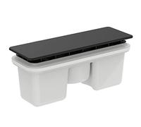 Ideal Standard Ultra Flat New - Garniture de vidage pour les receveurs, noir T4493V3