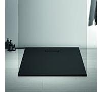 Ideal Standard Ultra Flat Nouveau receveur de douche T4467V3 900x900x25mm, Noir, Silk Noir