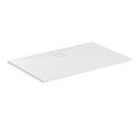 Ideal Standard Ultra Flat Receveur de douche Evo T5533FO 1600 x 1000 x 35 mm, blanc soie, rectangulaire , évacuation sur le côté long