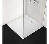 Ideal Standard – Receveur de douche résine UFS i.life UltraFlat S – 100x100 cm – Blanc Carrare