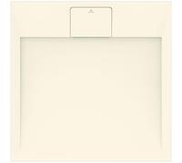 Ideal Standard -Ultraflat S I.Life Receveur de Douche Ultraplat 3 cm d'Épaisseur, Résine, Carré, 70 x 70 cm, Finition Pierre Texturée, Naturellement Anti-Dérapant, Sable, T5246FT