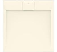 Ideal Standard -Ultraflat S I.Life Receveur de Douche Ultraplat 3 cm d'Épaisseur, Résine, Carré 80 x 80 cm, Finition Pierre Texturée, Naturellement Anti-Dérapant, Sable, T5229FT