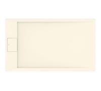Ideal Standard -Ultraflat S I.Life Receveur de Douche Ultraplat 3 cm d'Épaisseur, Résine, Rectangulaire, 120x 70 cm, Finition Pierre Texturée, Naturellement Anti-Dérapant, Sable, T5233FT