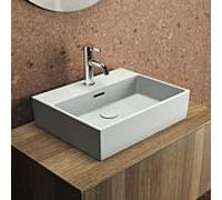 Ideal Standard vasque à Ideal Standard supplémentaire T374101 carré, 50x40x15 cm, trou robinetterie 2000 , avec trop-plein, blanc