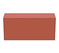Ideal Standard vasque Conca T4320Y3 sans découpe, coulissant 2000 , 120 x 37 x 55 cm, laqué mat Sunset