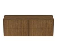 Ideal Standard vasque Conca T4325Y5 sans découpe, 4 tiroirs, 160x50,5x55 cm, placage noyer foncé