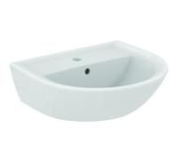 Ideal Standard Eurovit - Lavabo 50x44 cm, avec trop-plein, trou pour robinetterie, blanc W332801