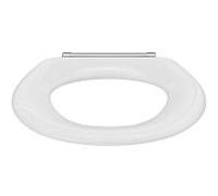 Ideal Standard WC siège K792701 avec charnière à barre, charnières en acier inoxydable, antibactérien, blanc