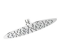 Ideal StandardIDEALRAIN DOUCHE de TETE Pomme de douche Ronde Extra Plate Silicone Anti-Calcaire Fixation Plafond Finition Chrome Diamètre 300mm B0385MY