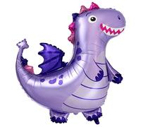 IDEALBALL PARTY® Ballon dragon violet décoration de fête à thème dragon