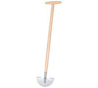 Idealspaten 60470000 Bêche-bordures de gazon avec manche-T, Argent, 16 x 85 cm