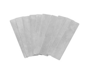 IDEANATEGRATE 10pièces Kit Plaques de Soupape Acier Inox pour Compresseur Air de Rechange Directes pour Installation Valve Tige Double Roue Accessoires Compatibles pour Plaque Clapet