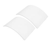 IDEANATEGRATE 2 Pièces Lentille de Casque de Sableuse en Verre, pour Capot | Lentille de Remplacement pour Capot de Sablage, Écran Anti-poussière, Usage Coupe et Ponçage