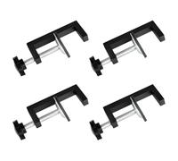 IDEANATEGRATE 4pièces Pinces G Aluminium et Acier pour Mobilier de Jardin Connecteurs Réglables pour Canapés Sectionnels et Fauteuils Osier Fixation Robuste pour Meubles Modulaires