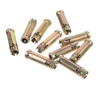 IDEANATEGRATE Ancrages Moletés Grosse Fiabilité et Caractéristiques Stables en Acier M8x50mm 10pcs pour Béton Massif pour Fixation sur Murs en Béton