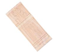 IDEANATEGRATE Appliques en Bois Beige en Bois Sculpté Style Vintage Non Peint Facile à Installer pour Décoration Murale la Cuisine pour Projet DIY Maison